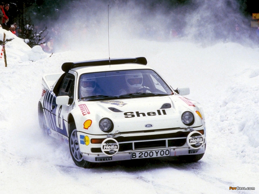 Ford rs200 rally wallpaper #6