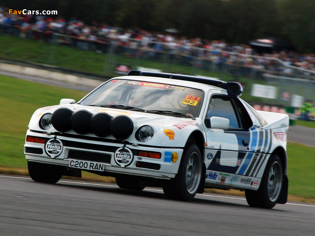 Ford RS200 Group B Rally Car wallpapers (640 x 480)