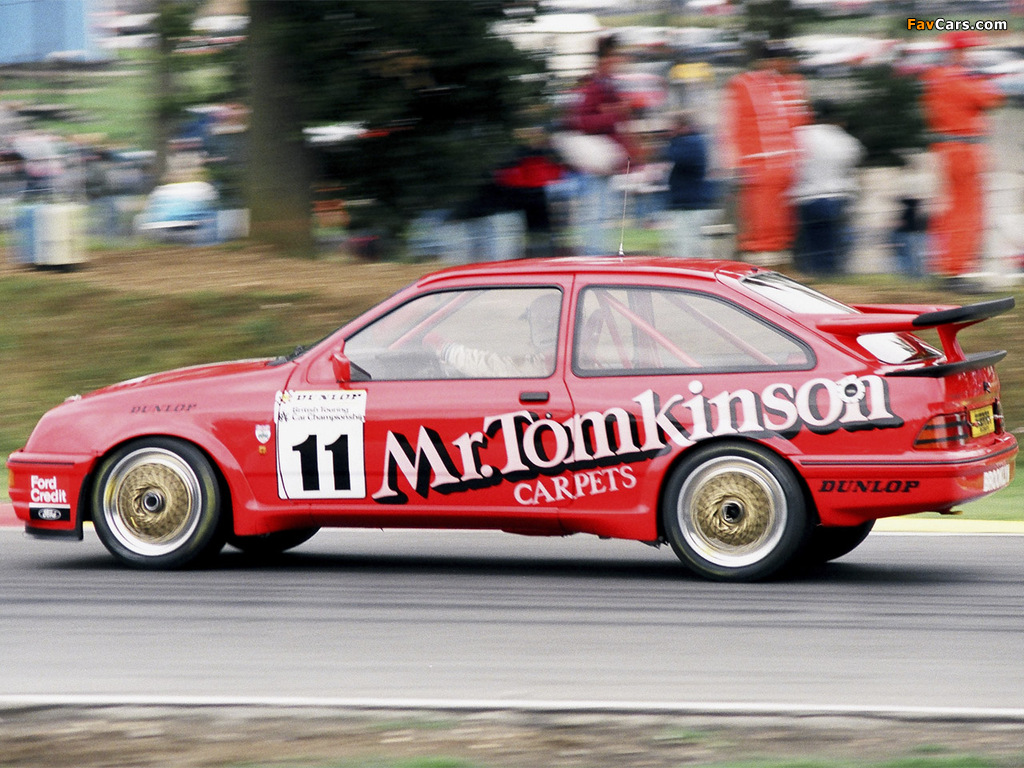 Ford Sierra RS500 Cosworth BTCC 1988–92 wallpapers (1024 x 768)
