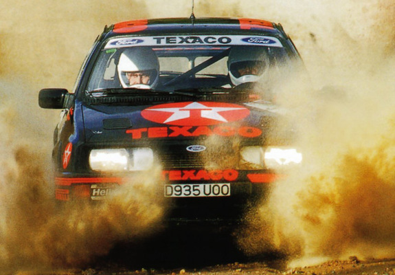 Photos of Ford Sierra RS Cosworth Group A Rally Car 1987–89