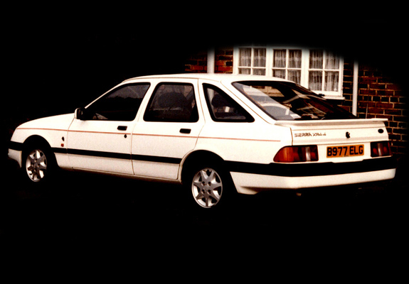 Pictures of Ford Sierra 2.8i XR4x4 5-door Hatchback UK-spec 1985–87