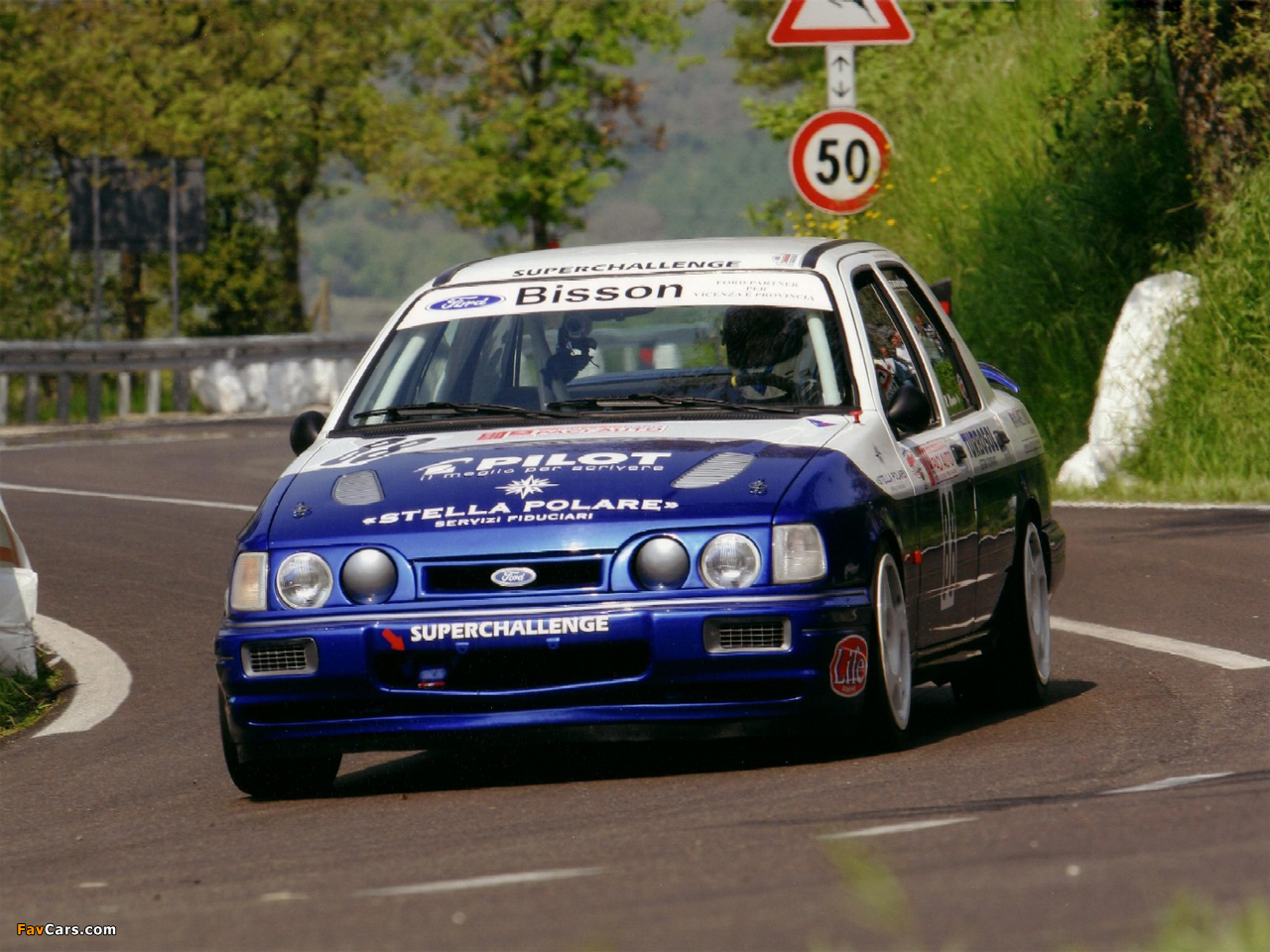 Ford Sierra Cosworth - Rallye de Wallonie 1988