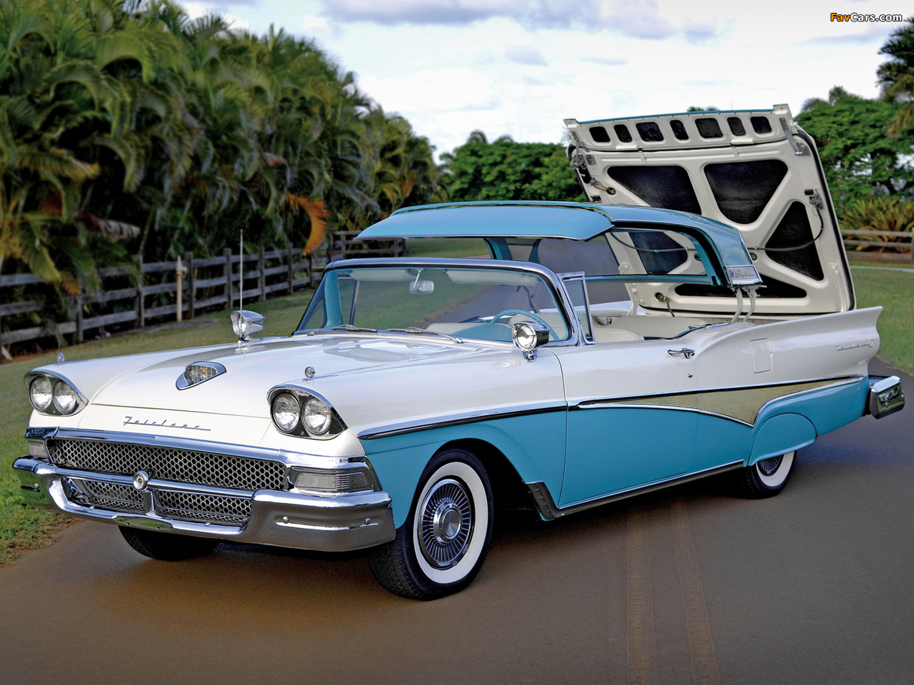Pictures of Ford Fairlane 500 Skyliner 1958 (1280 x 960)