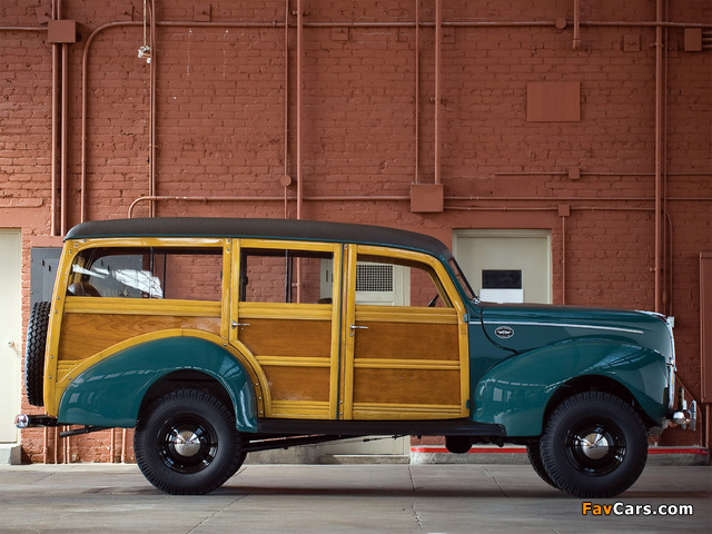 Ford Standard Station Wagon by Marmon-Herrington 1940 wallpapers (640 x 480)