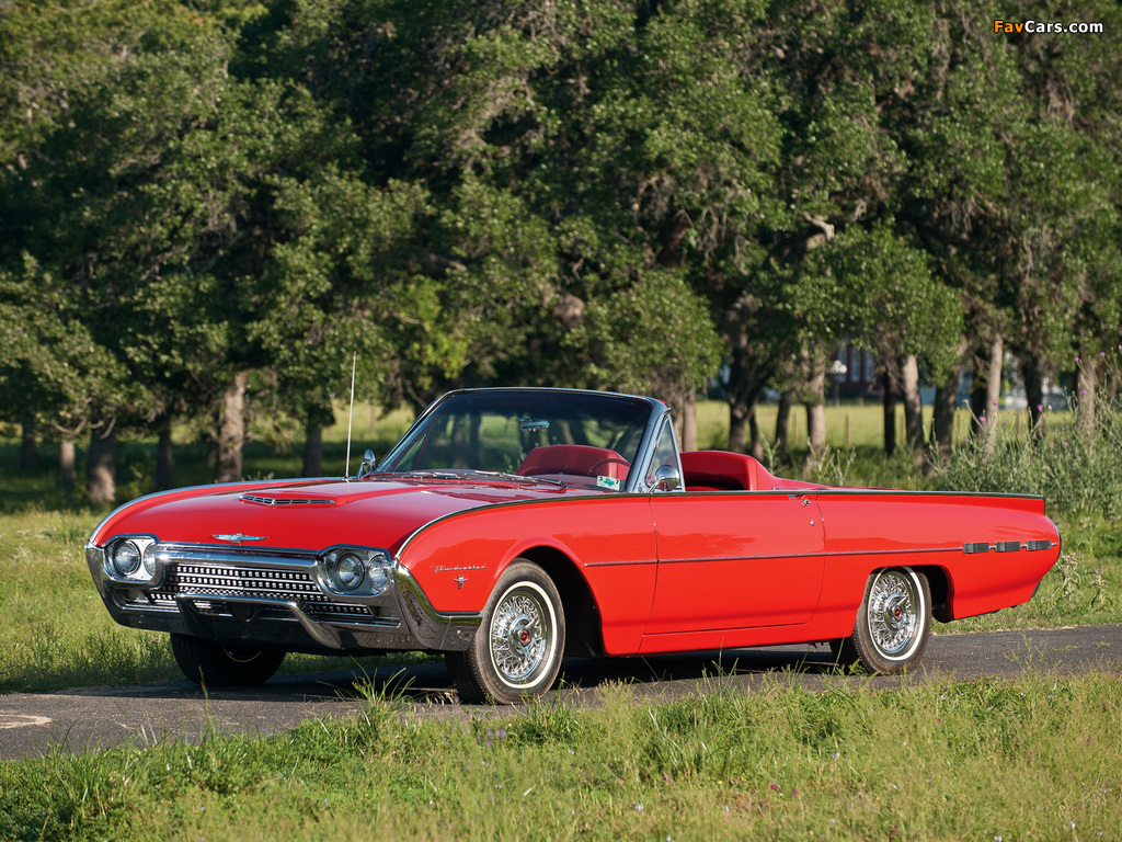 Ford Thunderbird Sports Roadster 1962 images (1024x768)