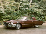 Ford Thunderbird Hardtop Coupe (63A) 1964 wallpapers
