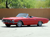 Ford Thunderbird Convertible (76A) 1966 wallpapers