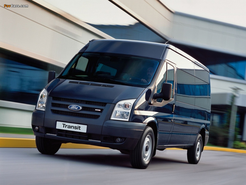 Ford Transit 2006–11 wallpapers (1024 x 768)