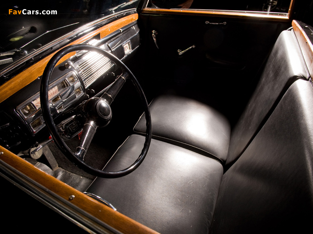 Ford V8 Panel Brougham by Rollston (01A) 1940 wallpapers (640 x 480)