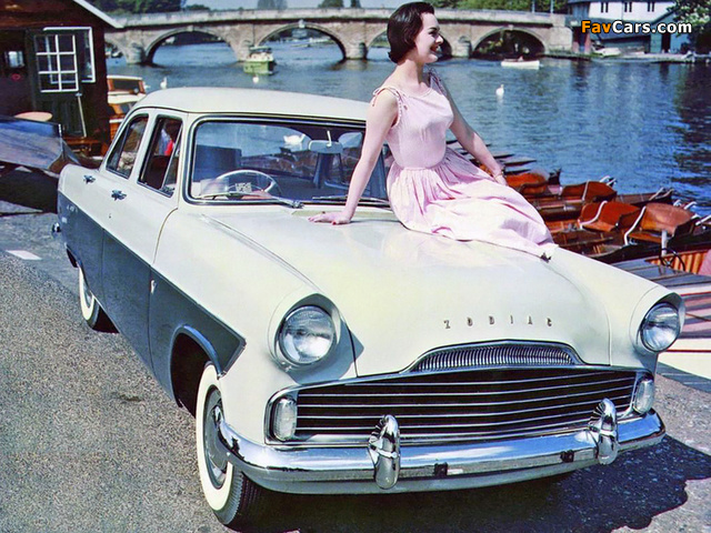 Ford Zodiac Saloon (206E) 1956–62 photos (640 x 480)