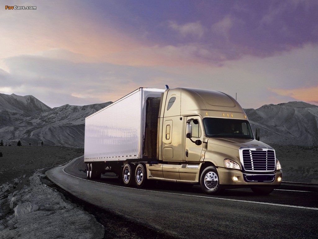 Freightliner Cascadia Raised Roof 2007 wallpapers (1024 x 768)