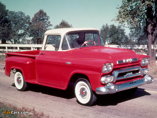 Images of GMC S-100 Pickup 1958 (640 x 480)