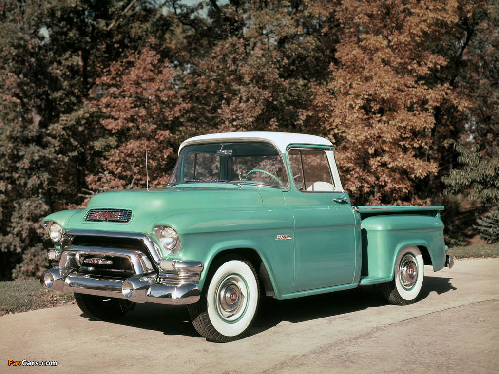 Photos of GMC S-100 Deluxe Pickup 1955 (1024 x 768)