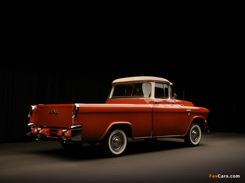 Pictures of GMC S-100 Suburban Pickup 1955–56 (800 x 600)