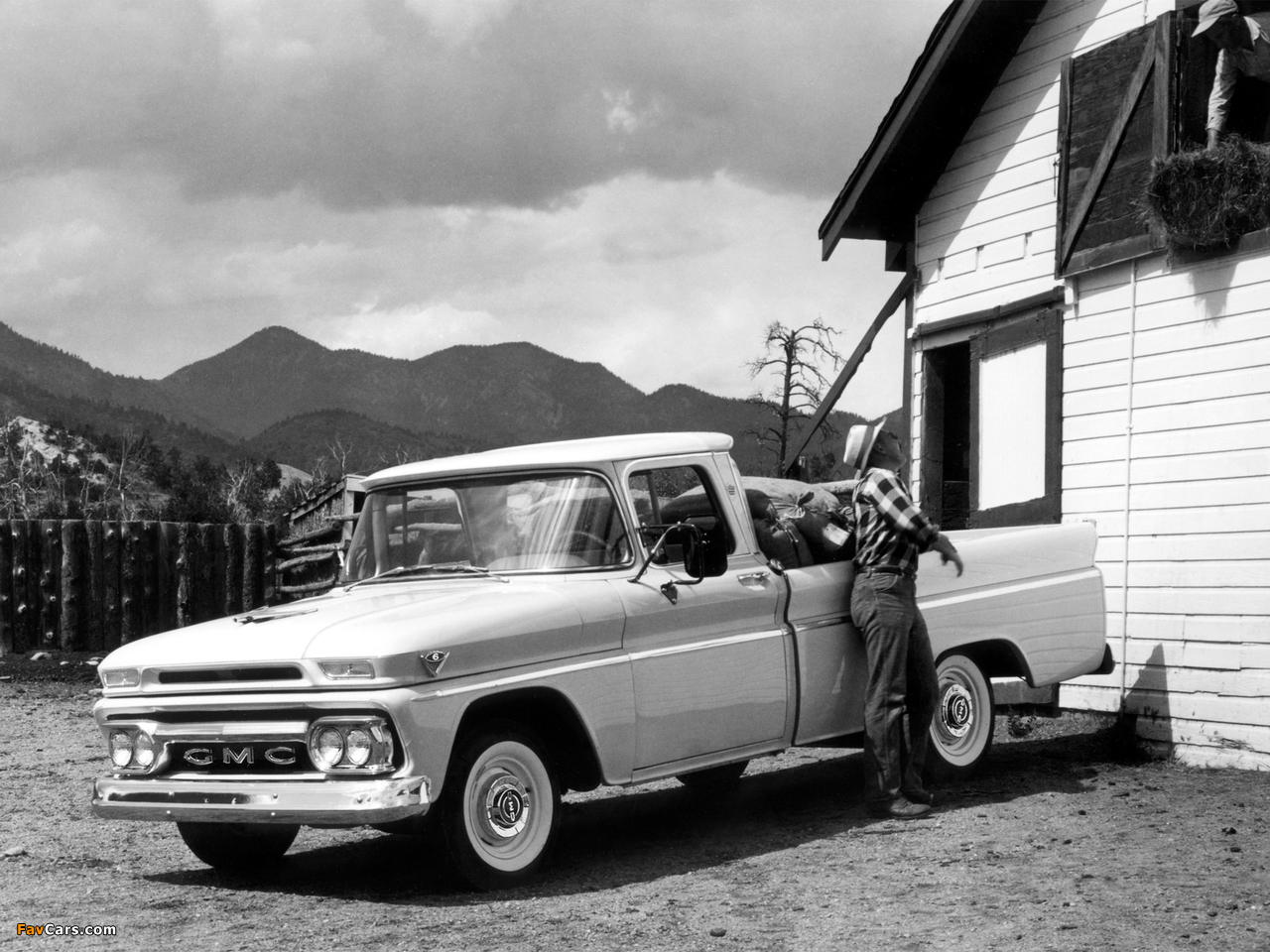 GMC 1000 Wideside Pickup Truck 1962 wallpapers (1280 x 960)