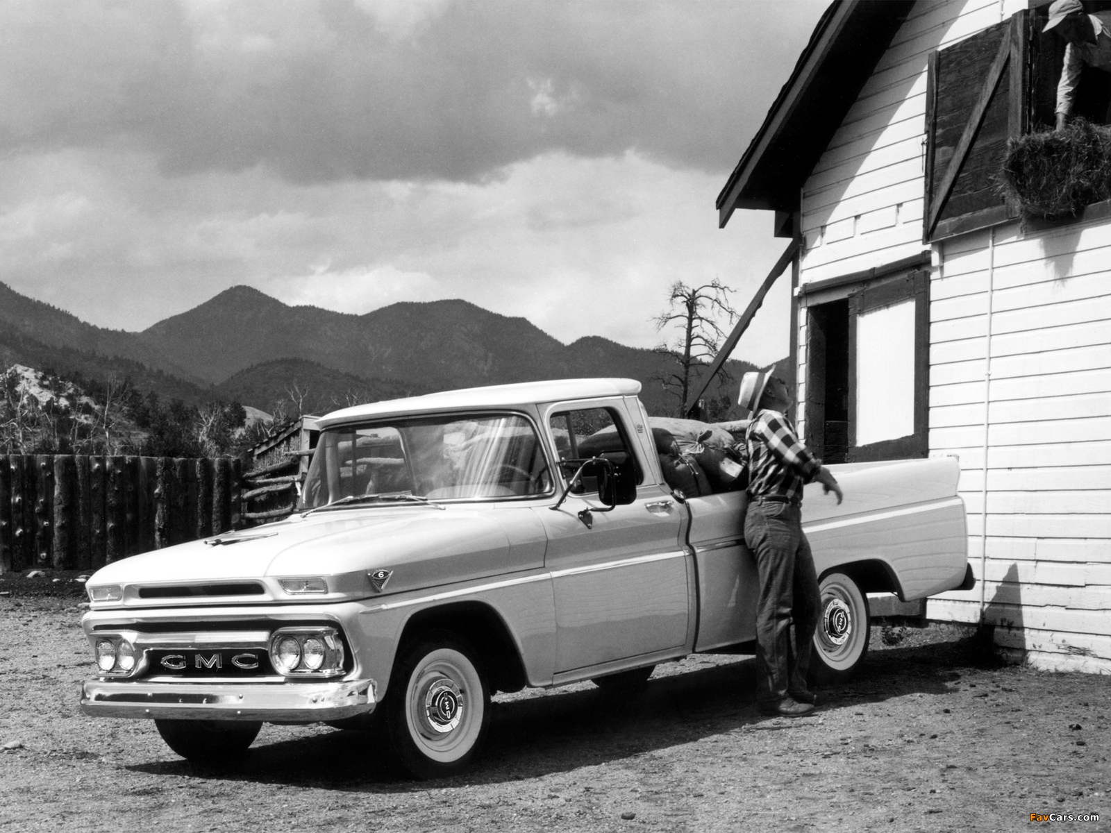 GMC 1000 Wideside Pickup Truck 1962 wallpapers (1600 x 1200)
