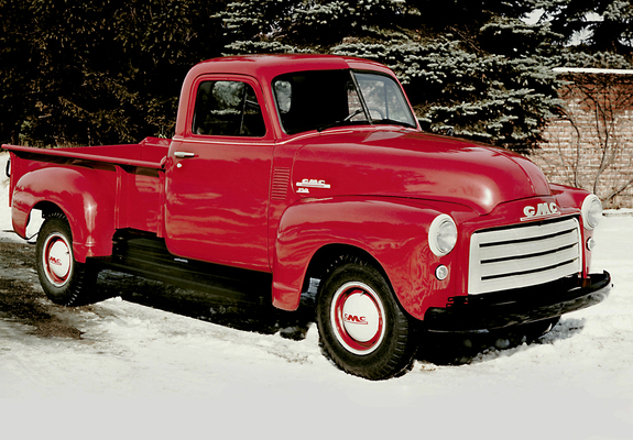 Photos of GMC 150 ¾-ton Pickup Truck (152-22) 1951