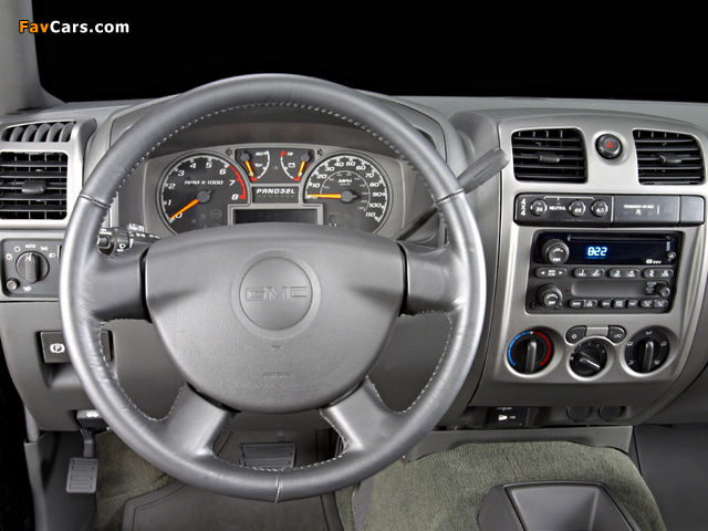 Pictures of GMC Canyon Extended Cab 2003–12 (640 x 480)