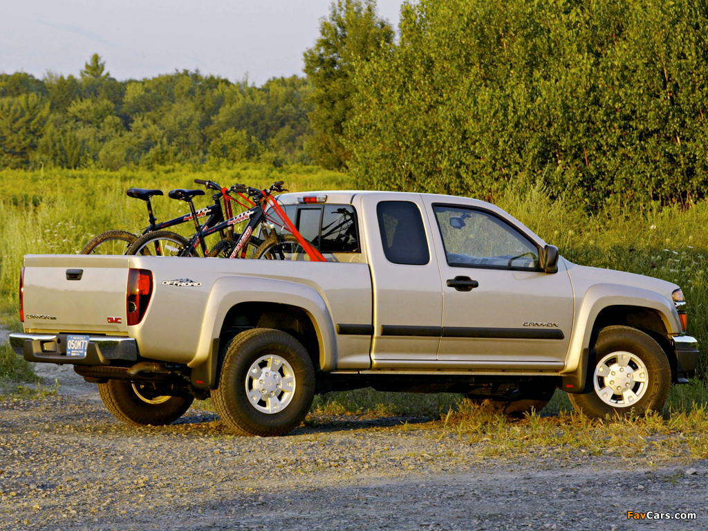 Pictures of GMC Canyon Extended Cab 2003–12 (1024 x 768)