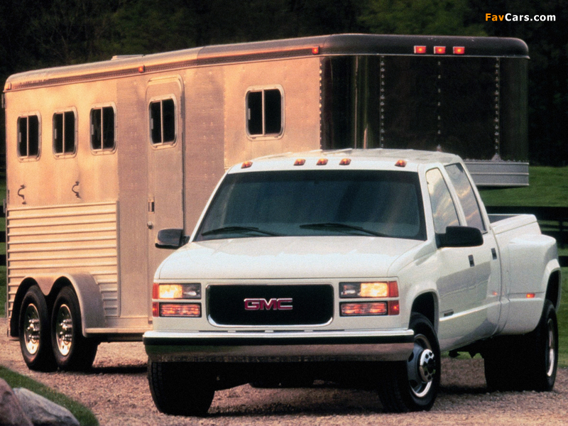 GMC Sierra 3500 HD Crew Cab 1992–98 photos (800 x 600)