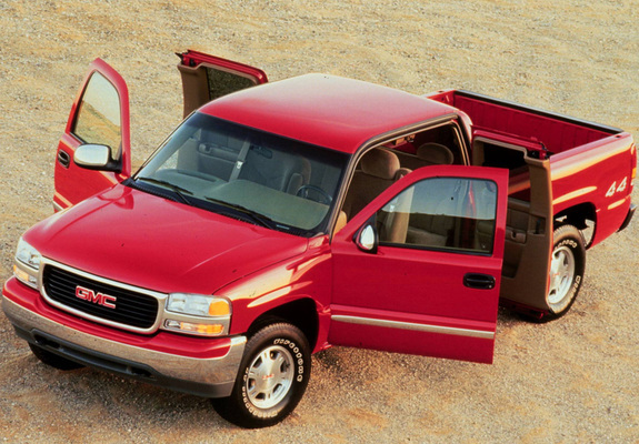 GMC Sierra Extended Cab 1999–2002 images
