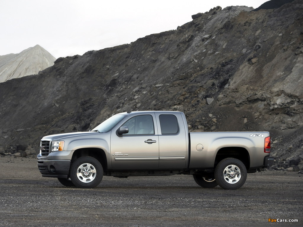 GMC Sierra 2500 HD Extended Cab 2006–10 wallpapers (1024 x 768)