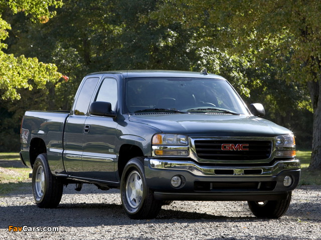 Images of GMC Sierra Hybrid Extended Cab 2006 (640 x 480)