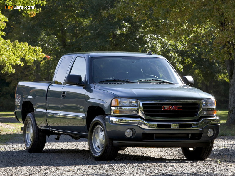 Images of GMC Sierra Hybrid Extended Cab 2006 (800 x 600)