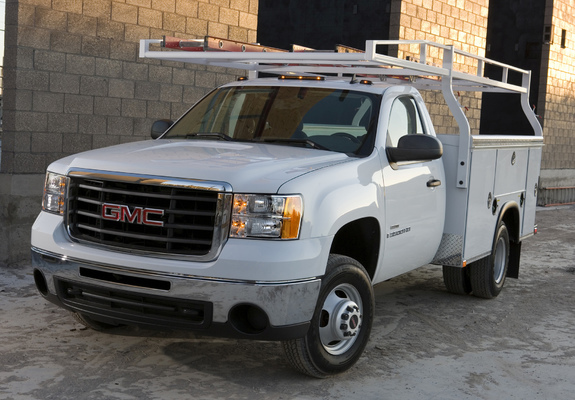Images of GMC Sierra 3500 HD wService Utility Body 2008