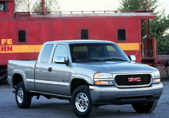 Photos of GMC Sierra Extended Cab 1999–2002