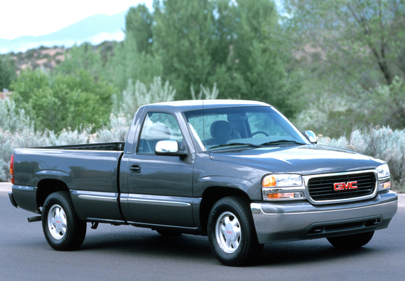 Pictures of GMC Sierra Regular Cab 1999–2002