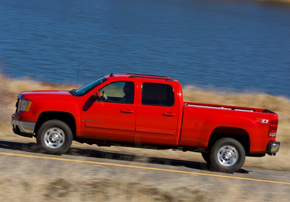 Pictures of GMC Sierra 2500 HD Crew Cab 2006–10