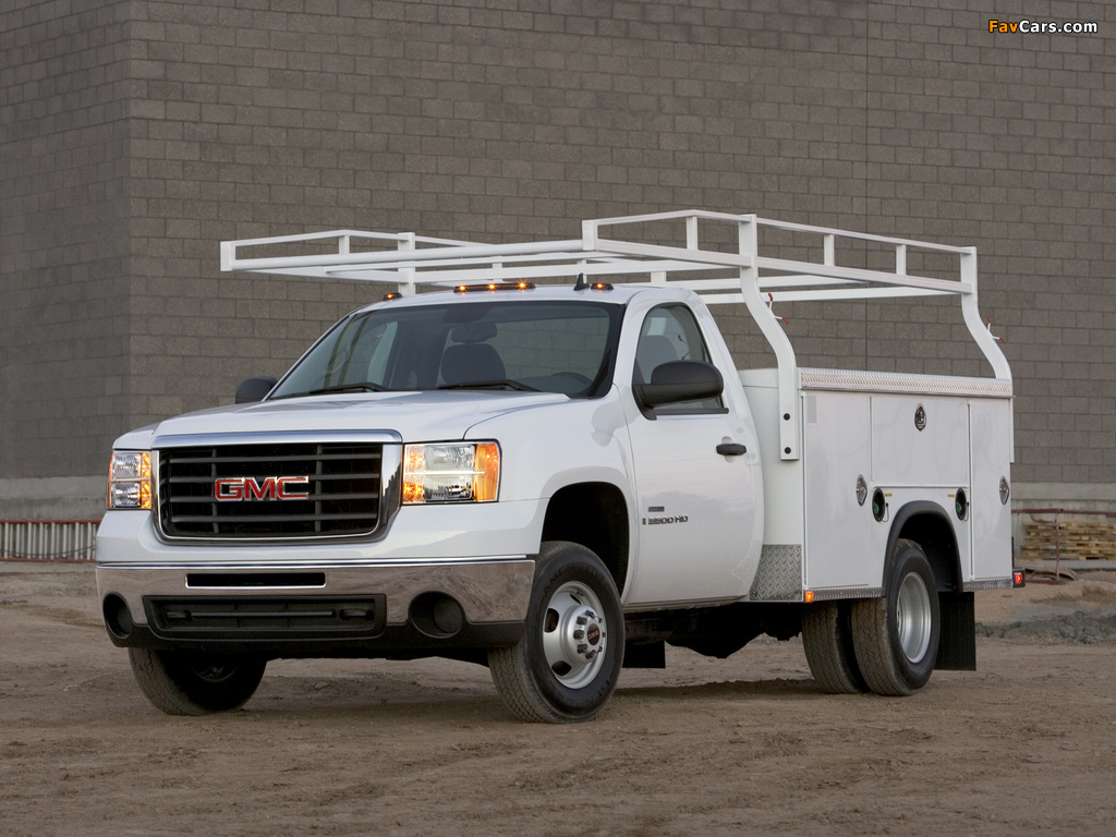 Pictures of GMC Sierra 3500 HD wService Utility Body 2008 (1024 x 768)