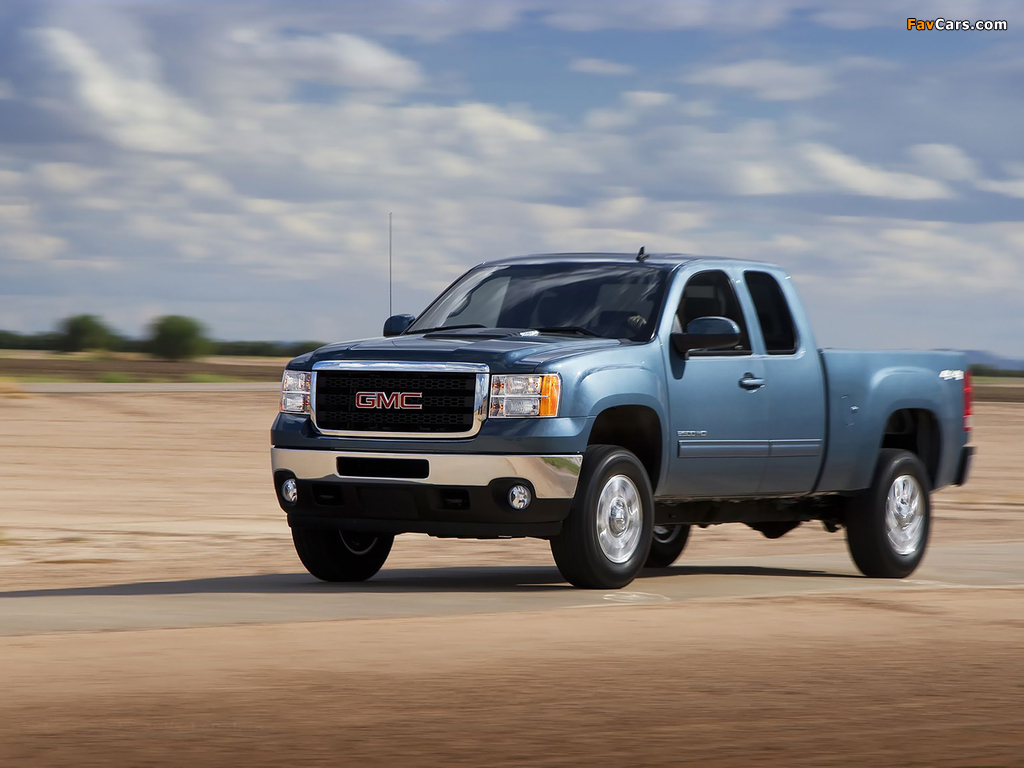 Pictures of GMC Sierra 2500 HD Extended Cab 2010–13 (1024 x 768)