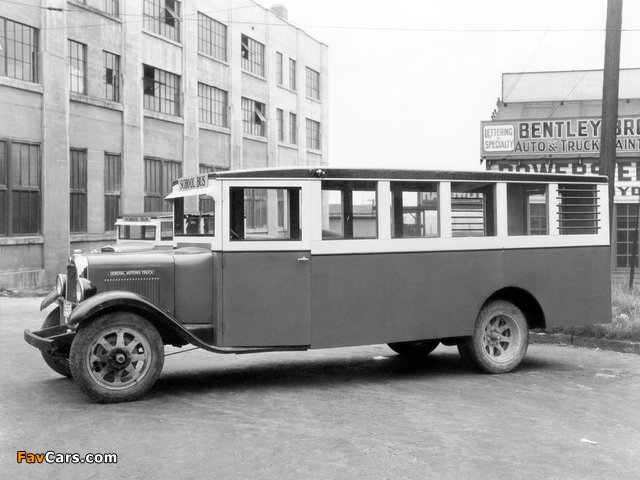 GMC T-15 School Bus 1931 pictures (640 x 480)