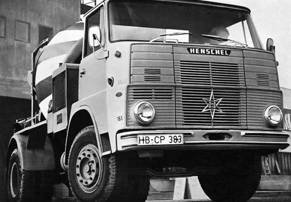 Henschel HS 16 TBM Mixer 1962–67 images