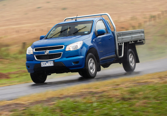 Holden Colorado LX Single Cab 2012 wallpapers
