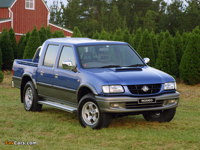 Holden Rodeo Dual Cab 1998–2003 pictures (640 x 480)