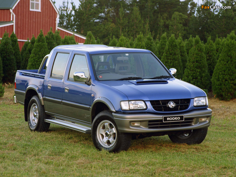 Holden Rodeo Dual Cab 1998–2003 pictures (800 x 600)