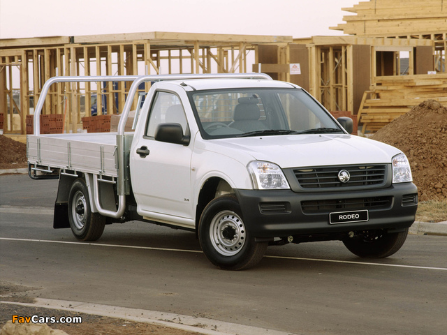 Holden Rodeo Single Chassis Cab 2003–06 images (640 x 480)