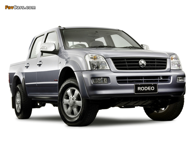 Holden Rodeo LT Crew Cab 2003–06 pictures (640 x 480)
