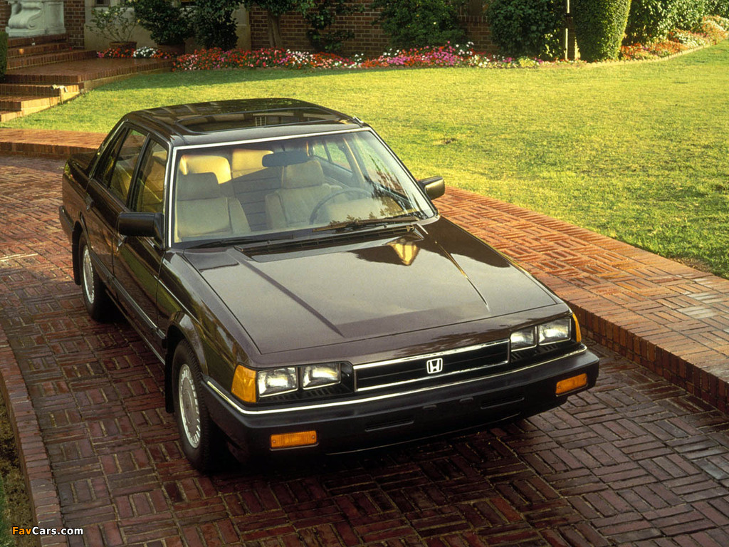 Honda Accord Sedan US-spec 1982–85 wallpapers (1024 x 768)