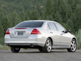 Pictures of Honda Accord Sedan US-spec 2006–07