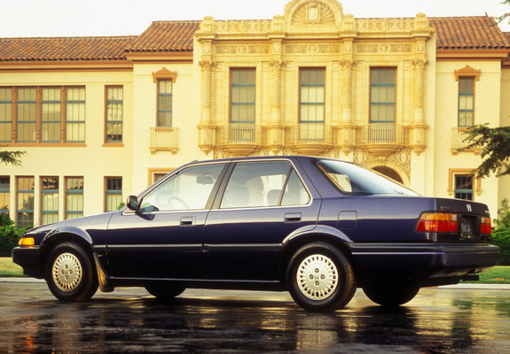 Honda Accord Sedan US-spec (CA) 1986–89 wallpapers