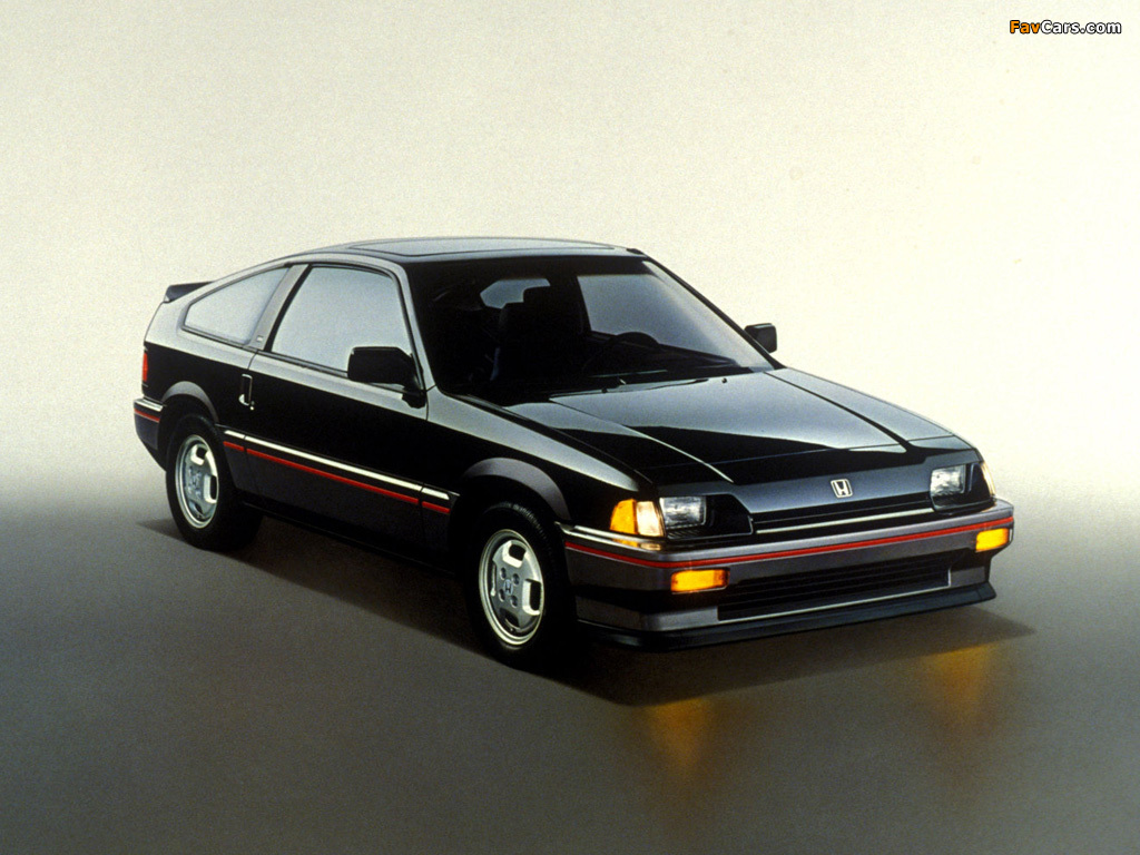 Honda Civic CRX Si 1984–85 photos (1024 x 768)