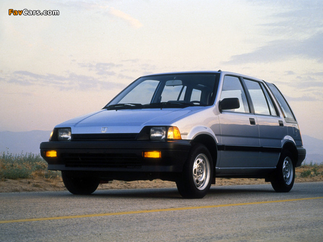 Honda Civic Wagon 1984–87 photos (640 x 480)