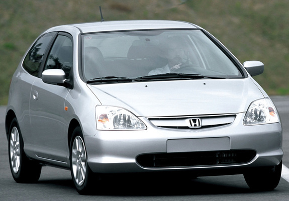 Honda Civic 3-door (EU) 2001–03 images