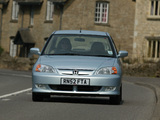 Honda Civic Sedan UK-spec 2001–03 images
