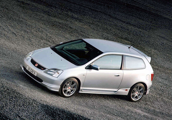 Honda Civic Type-R UK-spec (EP3) 2001–03 wallpapers