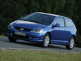 Honda Civic 3-door (EU) 2003–05 images